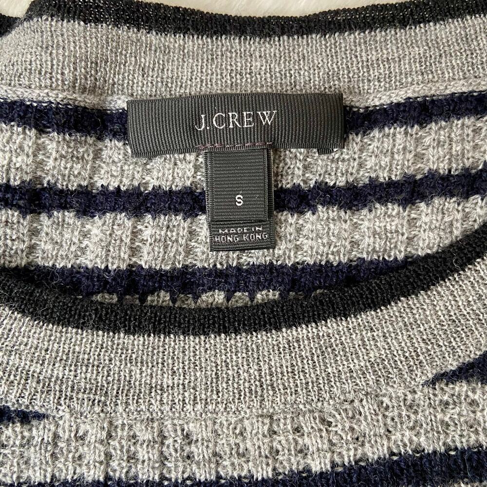 J. Crew Striped Wool Sweater Size Small - Picture 4 of 5